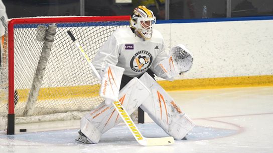 Prospects Challenge: Blomqvist 'really solid' in start, but is he ready? taken in Buffalo, N.Y. (Penguins)